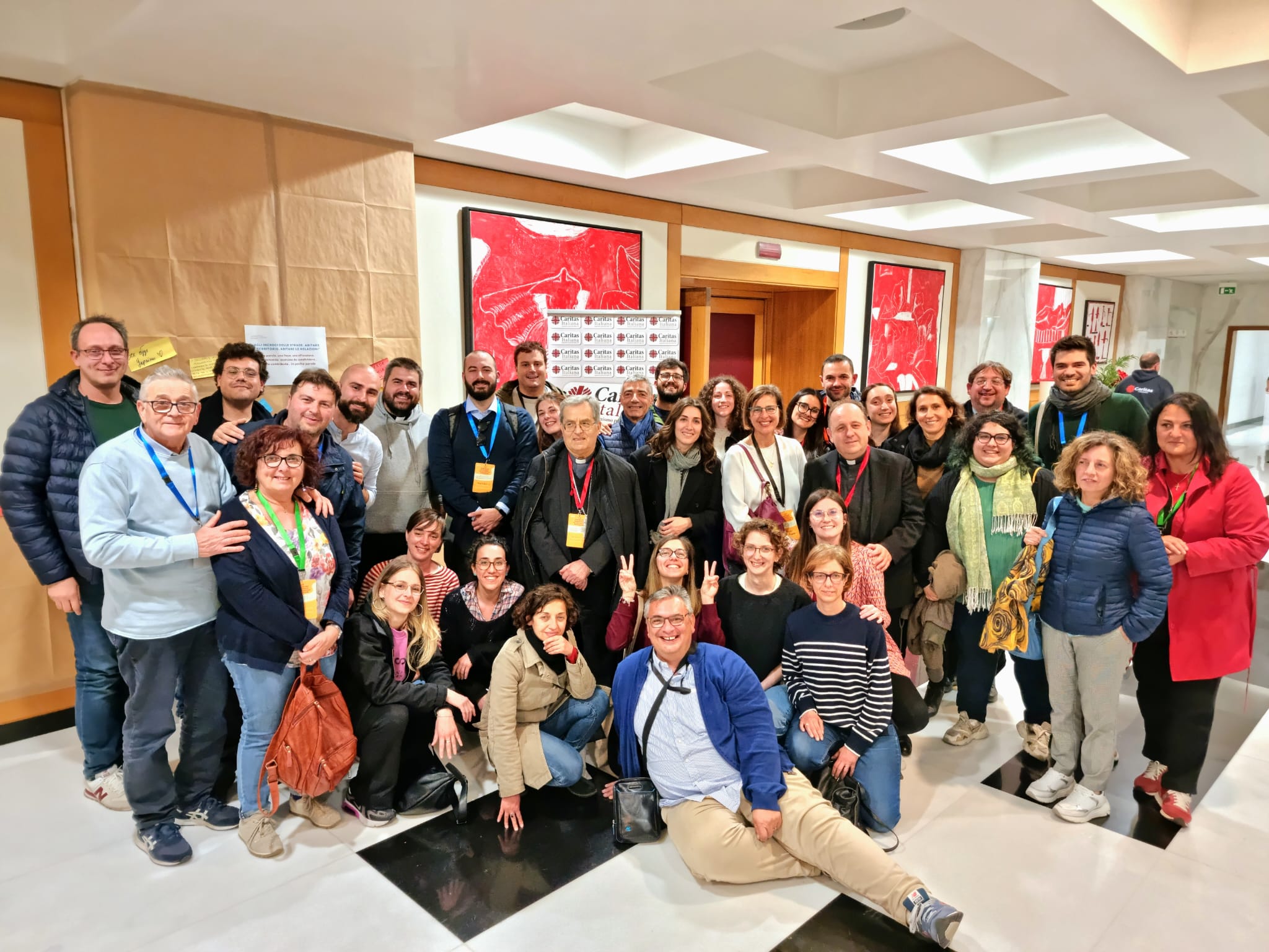 I delegati dell'Emilia-Romagna presenti al recente Convegno di Salerno