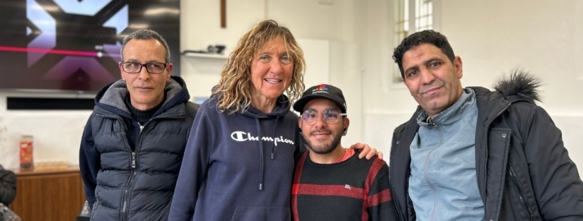 Foto di Alessandra e amici al Centro Diurno